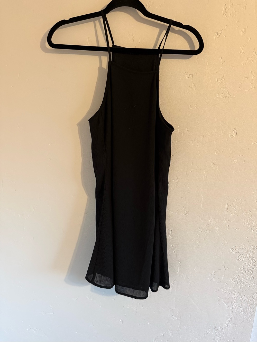 Brandy Melville Black Strappy Slip Dress sz small